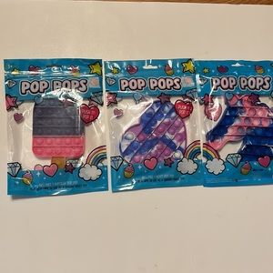 Pop Pops popsicle, heart and unicorn pick one!